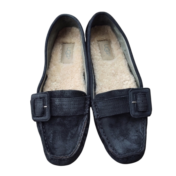 UGG Suede Leather Loafers - Picture 1 of 2